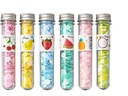 soap paper for travelling| paper soap tube|Fruit Theme, Dissolvable, Travel Size (Pack of 4)